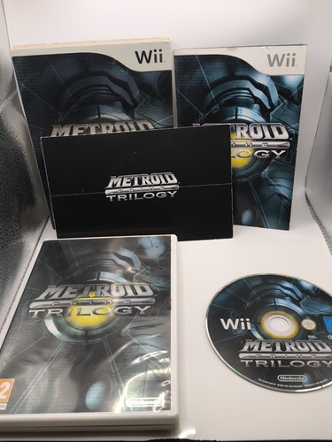 Metroid prime trilogy wii pal - metroid,
