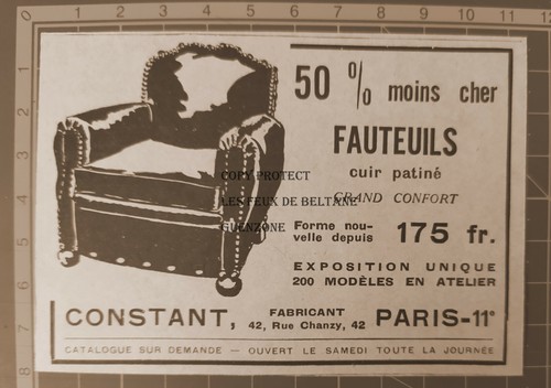 Fauteuils club ets - fauteuils, constant