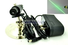 Green Line Laser Diode Module 532nm 50mw 5v 18x75mm w/ AC EU Adapter & Heatsink