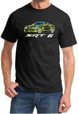 Chrysler Crossfire SRT6 Convertible Sports Car Neon Design Tshirt NEW FREE SHIP