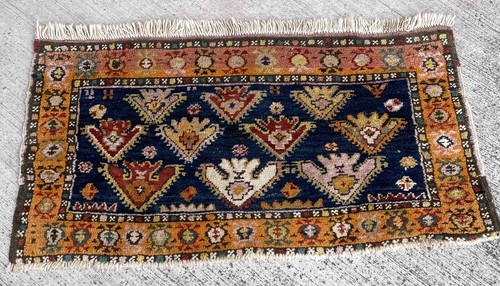 Tapis ancien 105x55cm russe - tapis,