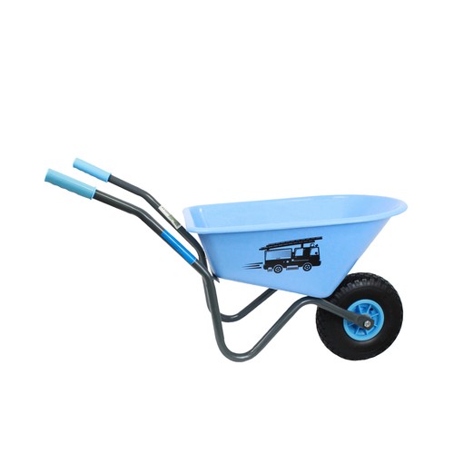 Poussette enfant bleue camion - enfant,