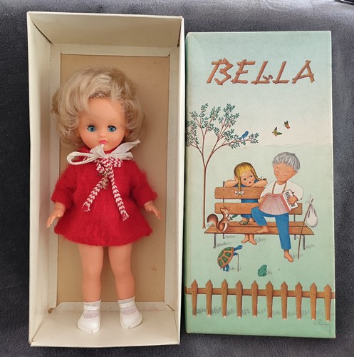Ancienne poupée bella - ancienne, en