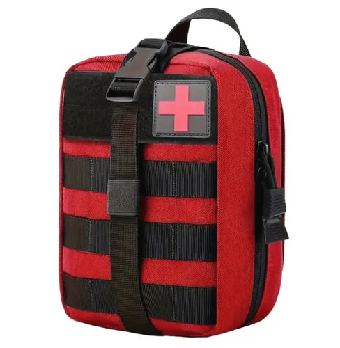 Trousse secours rouge - trousse, de