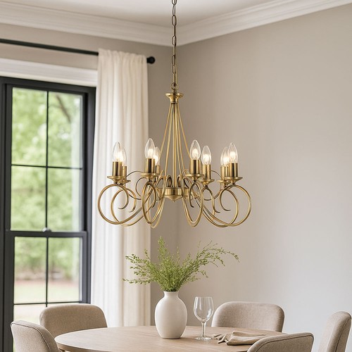 Lustre antique suspension - lustre,