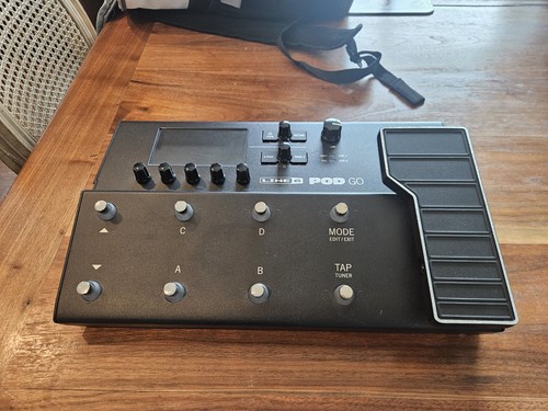 Line pod guitar - line, go