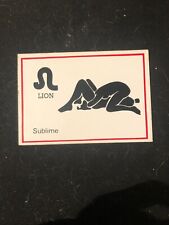fancy postcard sticker to identify