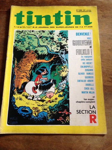 Journal tintin 1232 france - journal,