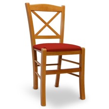 Chaise Venezia En Bois Cerise