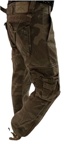 Pantalon cargo treillis - pantalon,