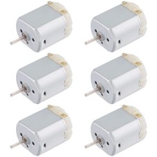 6 Pcs mini DC moteur electrique 130 moteur électrique 3-6V mini moteurs élect...