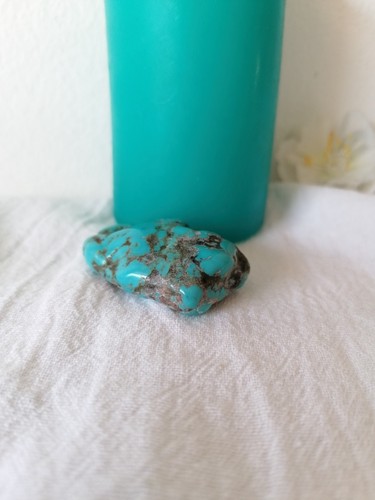 Turquoise naturelle tibet - turquoise,