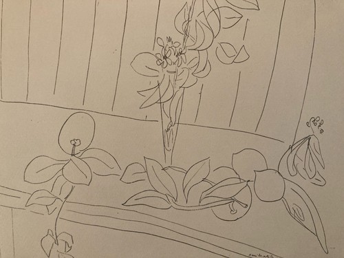 Lithographie henri matisse - henri,