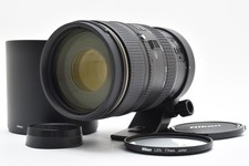 [Almost Unused] NIKON AF VR NIKKOR 80-400mm f/4.5-5.6 D ED VR Lens w/Hood JAPAN