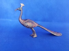 Ancien chausse-pieds paon en