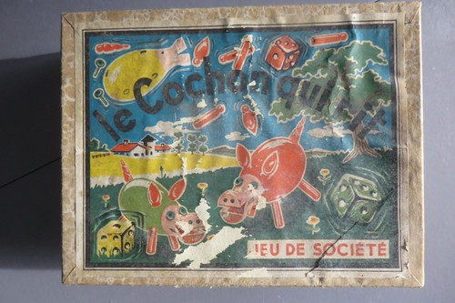 Ancien jeu cochon - jeu,