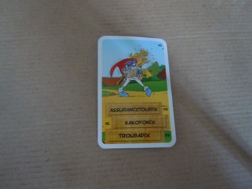 Carte cora match astérix - carte,