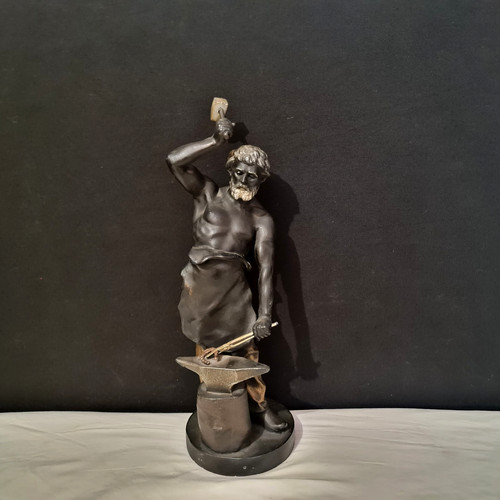 Sculpture bronze le - (?), "le