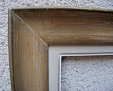 cadre ancien en bois 62 X 53