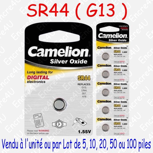 Pile bouton oxyde - bouton, sr