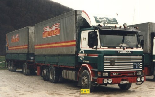 Tekno 82089 scania - tekno, camion