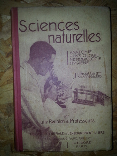 Sciences naturelles anatomie - sciences,