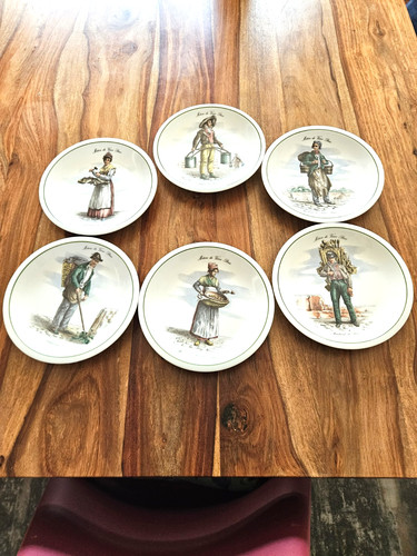 Petites assiettes métiers - petites,