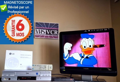 Magnétoscope vhs tetes lg - vhs,