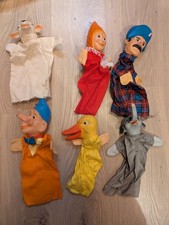 6 marionnette a main ancienne