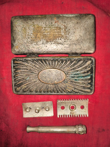 Boite métal argenté - boite,