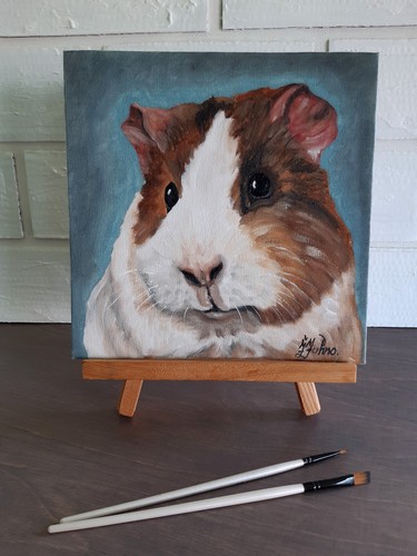 Cochon inde peinture - cochon, d'inde