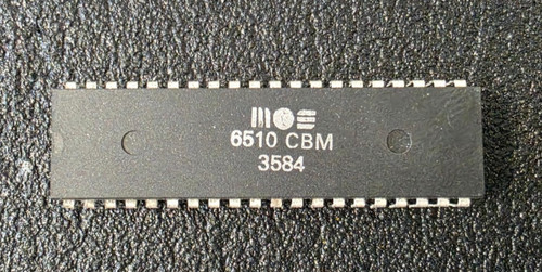 Cpu commodore mos 6510 - mos,