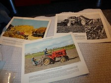 Antique John Deer Massey Harris International IH Tractor Educational Image 3