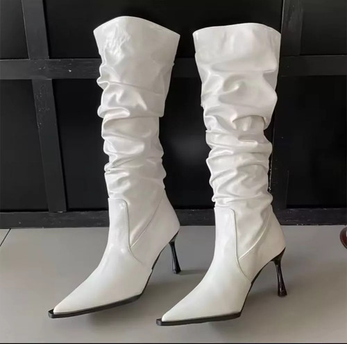 Bottes pointe avec talon 9 - avec,