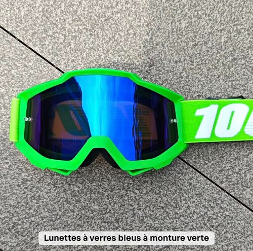 Lunette motocross couleur - ,