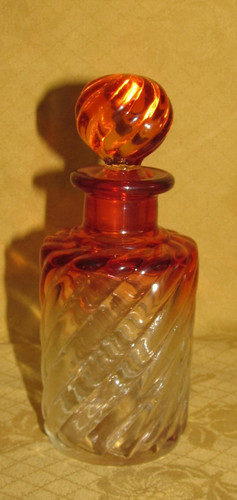 Flacon cristal moulé - cristal,