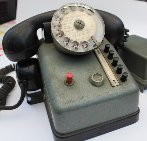 Ancien poste telephonique - ancien,