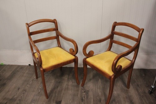 Paire fauteuils vintage - paire,
