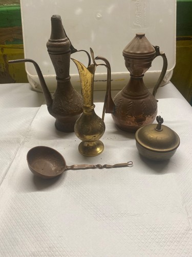 Lot objet en - 5, cuivre