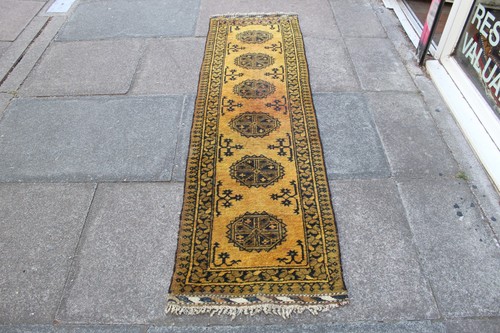 Tapis coureur afghan oriental - tapis,