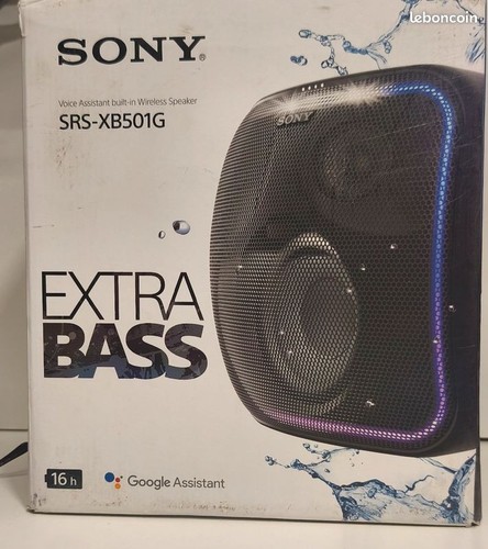 Enceinte sony srs xb501g - enceinte,