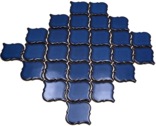 Mosaïque kobaltblau brillant - mosaïque,