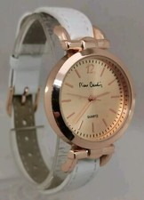Vintage 1990s Pierre Cardin Rose Gold Tone Quartz Ladies 31mn Wrist Watch