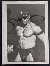 Gay Leather Muscle Cap SM Photo Photography v. 1990 Nude Men