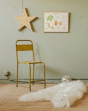 Claude, la chaise en métal