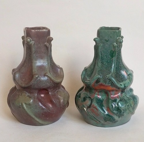 Vases irises art nouveau - vases,