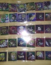 JoJos Bizarre Adventure Part 1 and 2 Seal Wafer Complete Set 30 Types Unopened