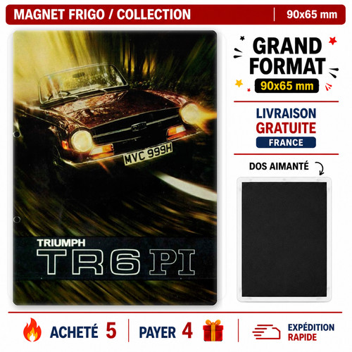 Magnet frigo triumph tr6 - magnet, pi