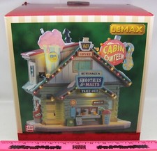 Lemax Village Collection Cabin Canteen Prelit Village Building