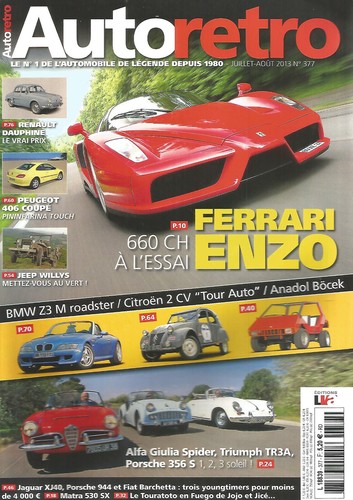 Auto retro 377 ferrari - auto, enzo